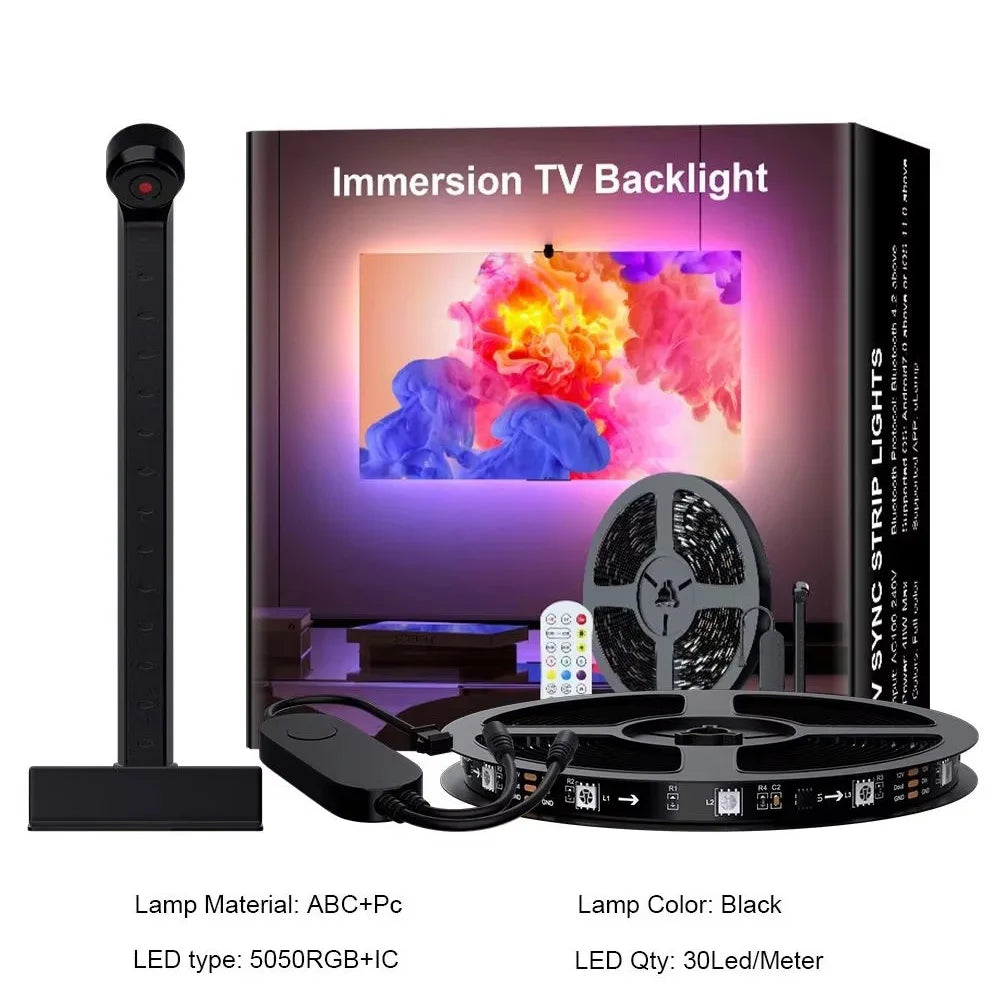 Luces LED Inteligentes para TV con Sensor de Color Dinámico